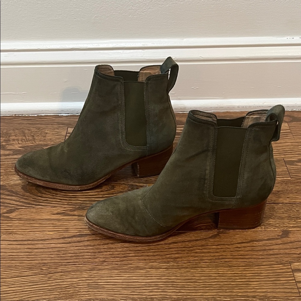 Rag & Bone Forest Suede Ankle Booties - Picture 5 of 7